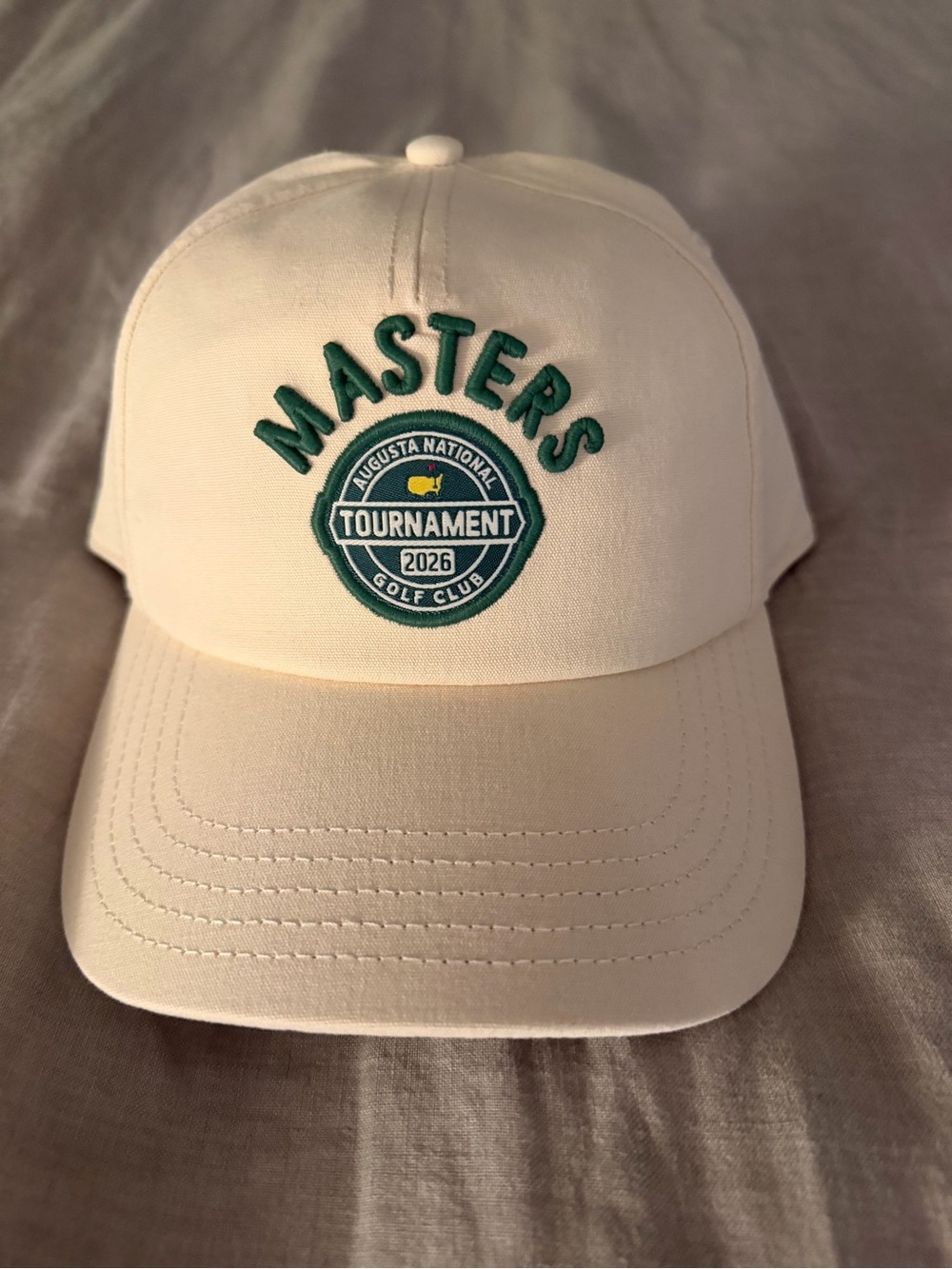 Brand New Masters 2026 hat. Tags on